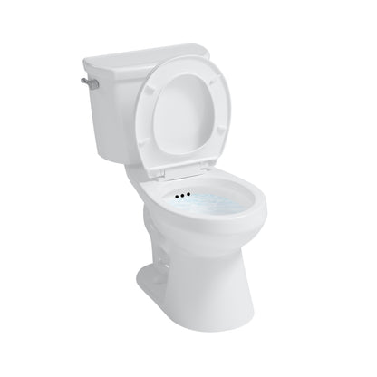 Easley™ 2-Piece 1.28 GPF White Round Toilet