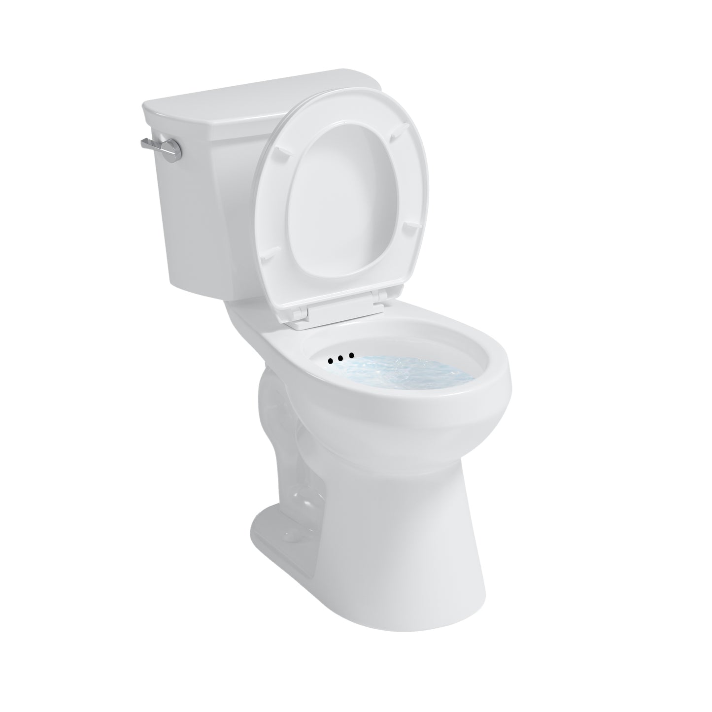 Deven™ 2-Piece 1.28 GPF White Round ADA Plus Height™ Toilet