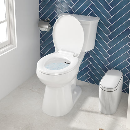 Deven™ 2-Piece 1.28 GPF White Round ADA Plus Height™ Toilet